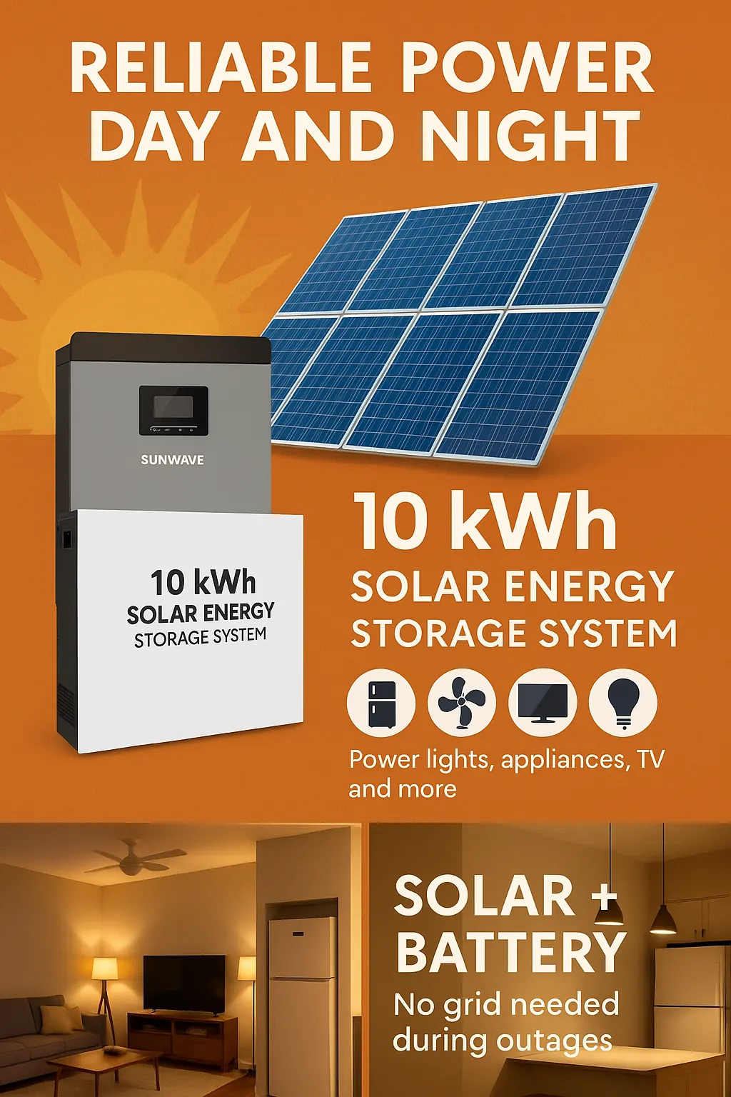 Kit solaire lithium 6 KWH